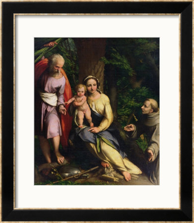 Rest On The Flight Into Egypt by Correggio Pricing Limited Edition Print image