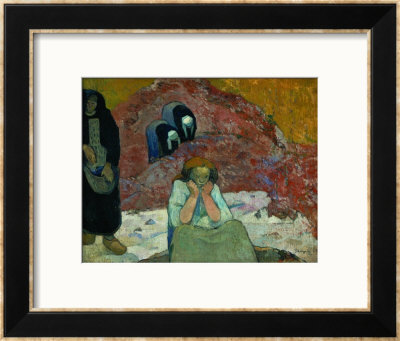 Gathering Grapes At Arles: Human Misery by Paul Gauguin Pricing Limited Edition Print image
