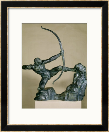 Herakles Archer, 1909 by Emile-Antoine Bourdelle Pricing Limited Edition Print image