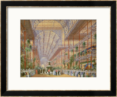 Queen Victoria Opening The 1862 Exhibition After Crystal Palace Moved To Sydenham by Joseph Nash Pricing Limited Edition Print image