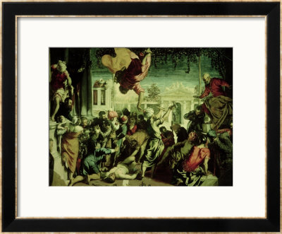 St. Mark Rescuing A Slave by Jacopo Robusti Tintoretto Pricing Limited Edition Print image
