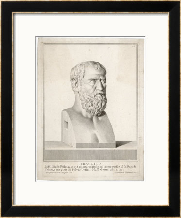 Heraclitus Greek Philosopher: Portrait Bust by Silvestro Pricing Limited Edition Print image