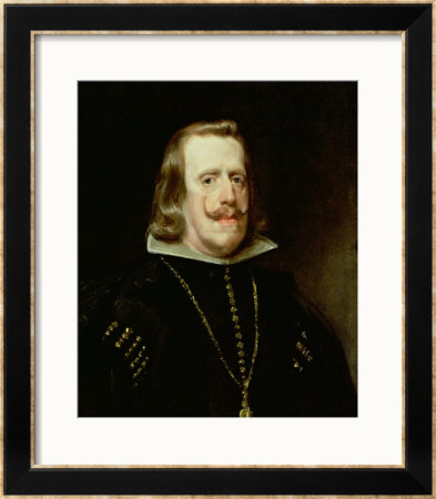 Philip Iv (1605-65) Of Spain, Circa 1656 by Diego Velázquez Pricing Limited Edition Print image