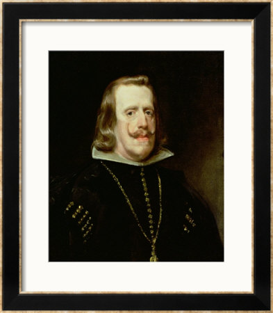 Philip Iv (1605-65) Of Spain, Circa 1656 by Diego Velazquez Pricing Limited Edition Print image