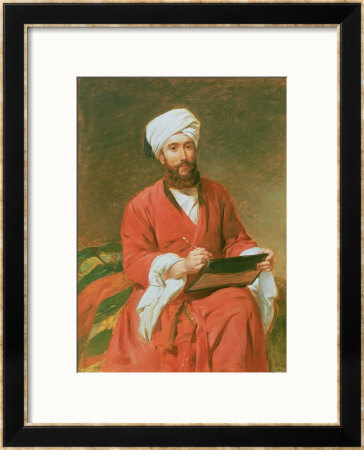 A Turkish Pasha by Frederick Goodall Pricing Limited Edition Print image
