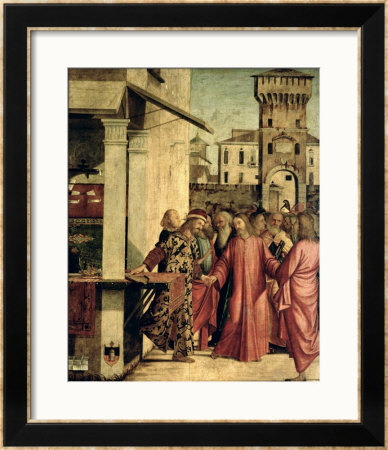 The Calling Of St. Matthew by Vittore Carpaccio Pricing Limited Edition Print image
