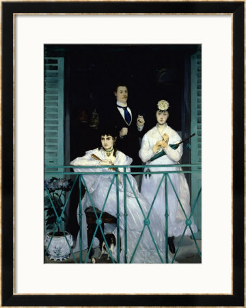 The Balcony by Edouard Manet Pricing Limited Edition Print image