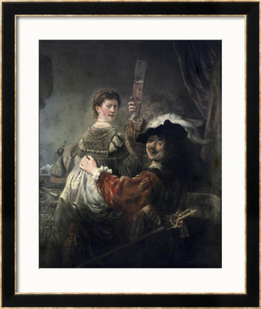 Prodigal Son In The Tavern (Rembrandt And Saskia) by Rembrandt Van Rijn Pricing Limited Edition Print image
