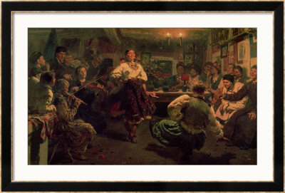 Country Festival, 1881 by Ilya Efimovich Repin Pricing Limited Edition Print image
