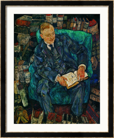 Portrait Dr. Hugo Koller, 1919 by Egon Schiele Pricing Limited Edition Print image