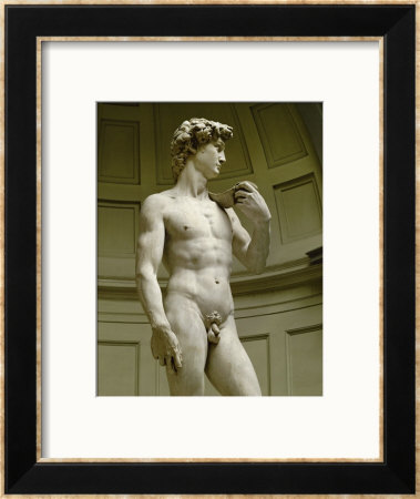 David, 3/4 Profile by Michelangelo Buonarroti Pricing Limited Edition Print image