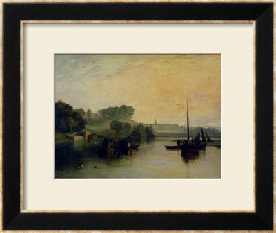 Petworth, Sussex, The Seat Of The Earl Of Egremont: Dewy Morning, 1810 by William Turner Pricing Limited Edition Print image