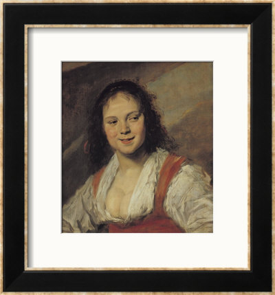 The Gypsy Woman, Circa 1628-30 by Frans Hals Pricing Limited Edition Print image