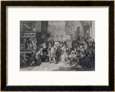 Londoners Excited By The South Sea Bubble by J. Carter Pricing Limited Edition Print image