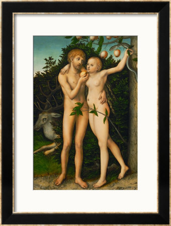 The Fall, After 1537 by Lucas Cranach The Elder Pricing Limited Edition Print image