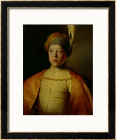 Portrait Of A Boy In Persian Dress by Jan The Elder Lievens Pricing Limited Edition Print image