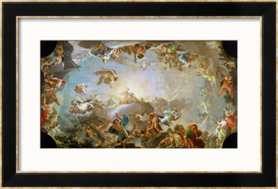 The Fall Of The Giants Besieging Olympus, 1764 by Francisco Bayeu Y Subias Pricing Limited Edition Print image