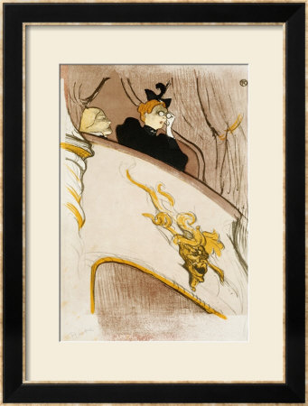 Le Loge Au Mascaron Dore (Programme For Le Missionaire) by Henri De Toulouse-Lautrec Pricing Limited Edition Print image