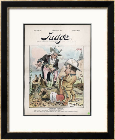 Theodore Roosevelt 26Th American President: Encouraged By Uncle Sam To Make Further Reforms by Eugene Zimmerman Pricing Limited Edition Print image