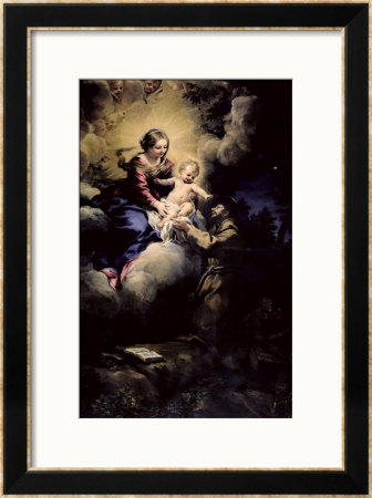 The Visitation Of St. Francis, 1641 by Pietro Da Cortona Pricing Limited Edition Print image