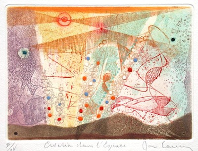 Creations Dans L'espace by Rene Carcan Pricing Limited Edition Print image