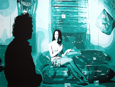 Peintre Et Modele : Vert Aubusson by Gerard Fromanger Pricing Limited Edition Print image