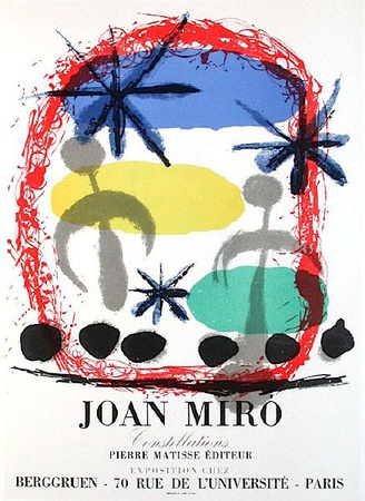 Af 1959 - Constellations Chez Berggruen by Joan Miro Pricing Limited Edition Print image