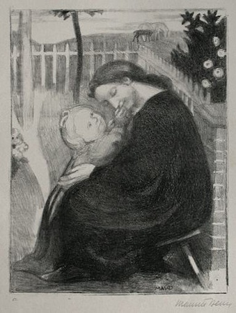 Maternite Au Jardin by Maurice Denis Pricing Limited Edition Print image