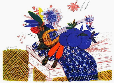 Nature Morte A L'instrument by Alexandre Fassianos Pricing Limited Edition Print image