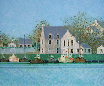 Le Port Du Guildo Ii by André Bourrié Pricing Limited Edition Print image