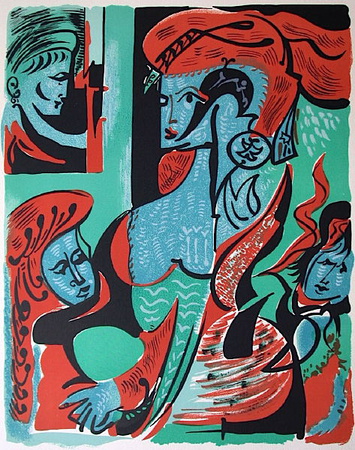Personnage by Andre Masson Pricing Limited Edition Print image