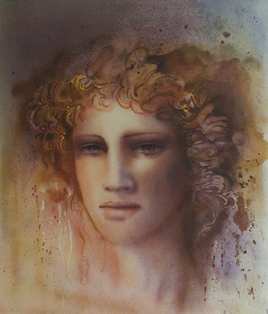 Visage Ocre by Jean-Paul Cleren Pricing Limited Edition Print image