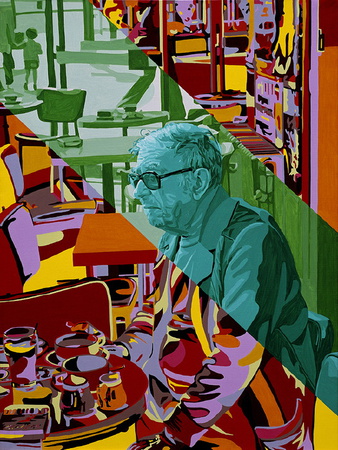Jean-Paul (Portrait De Jean-Paul) by Gerard Fromanger Pricing Limited Edition Print image