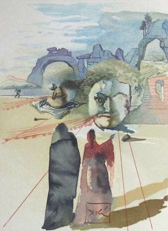 Dc Purgatoire 20 - Avarice Et Prodigaiite by Salvador Dali Pricing Limited Edition Print image