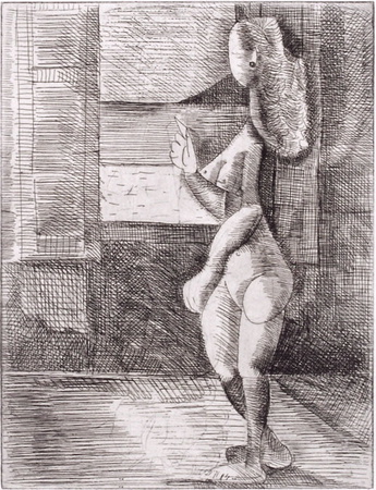 Nu A La Fenetre by Javier Vilato Ruiz Pricing Limited Edition Print image