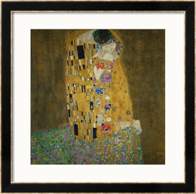 The Kiss, 1907-1908 by Gustav Klimt Pricing Limited Edition Print image