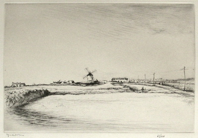 Mouiin Pres De Batz by Edgar Chahine Pricing Limited Edition Print image