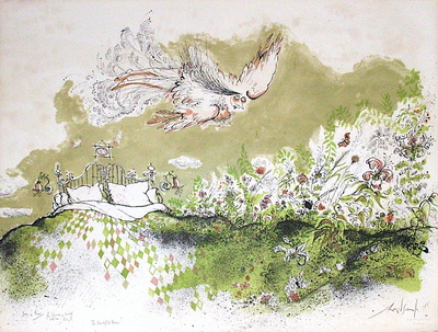 The Beautiful Dream by Ronald Searle Pricing Limited Edition Print image