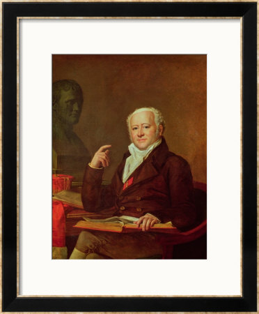 Portrait Of Jean Nicolas Corvisart Des Marets 1809 by Anicet-Charles Lemonnier Pricing Limited Edition Print image