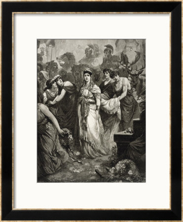 Zenobia Queen Of Palmyra by Maynard Brown Pricing Limited Edition Print image