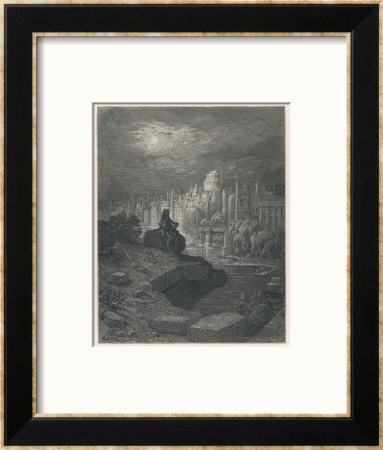 Traveller From New Zealand In Days To Come Contemplates The Ruins Of London That Once Great City by Gustave Doré Pricing Limited Edition Print image