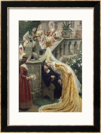 Alain Chartier, C.1903 by Edmund Blair Leighton Pricing Limited Edition Print image