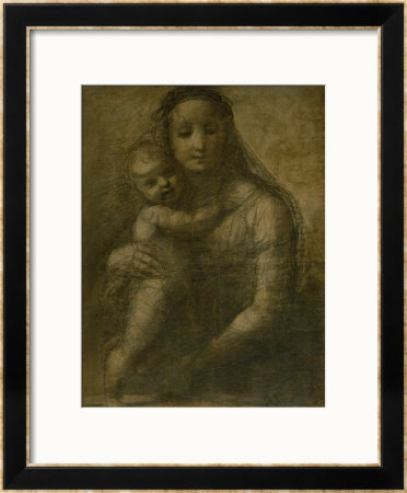 Virgin And Child, Preparatory Cartoon For The Mackintosh Madonna by Raphael Pricing Limited Edition Print image