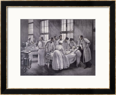 The Croup Cured By Doctor Roux by Pierre Andre Brouillet Pricing Limited Edition Print image