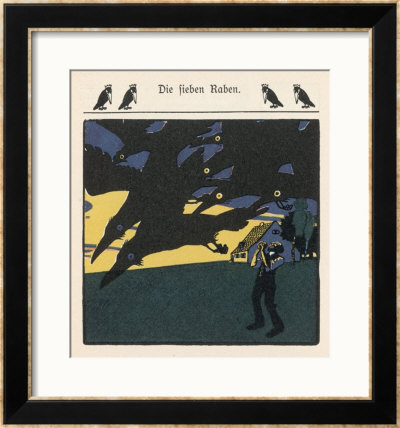 The Father Prays While The Ravens (Recently His Sons) Fly Overhead by A Weisgerber Pricing Limited Edition Print image