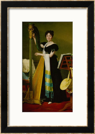 Juliette De Villeneuve, Niece Of Queen Julie, Wife Of Joseph Bonaparte, 1824 by Jacques-Louis David Pricing Limited Edition Print image