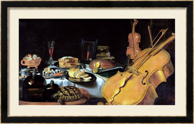 Still Life With Musical Instruments, 1623 by Pieter Claesz Pricing Limited Edition Print image
