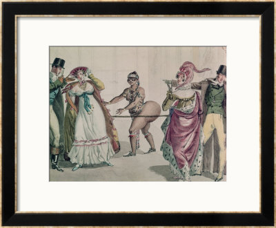 The Hottentot Venus In The Salon Of The Duchess Of Berry, 1830 by Sebastien Coeure Pricing Limited Edition Print image