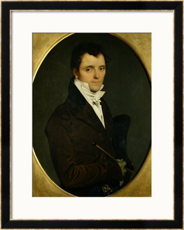 Edme Bochet (1783-1871), Inspecteur Des Domaines A Rome, Frere De Mme Panckoucke by Jean-Auguste-Dominique Ingres Pricing Limited Edition Print image