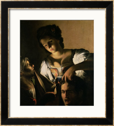 Judith With The Head Of Holofernes, 1615 by Carlo Saraceni Pricing Limited Edition Print image